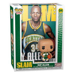 اکشن فیگور اسپشیال 9 سانتی فانکو پاپ ری آلن با کاور شخصیت مدل Funko POP - Magazine Covers - SLAM - Ray Allen - Exclusive _اسباب بازی