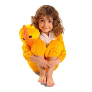 عروسک تن پوش حیوانات شادی رویان مدل جوجه (سایز 1) _اسباب بازی