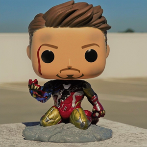 اکشن فیگور اسپشیال 9 سانتی فانکو پاپ مرد آهنی با دست قدرتمند مدل Funko POP - Marvel - Avengers End Game - Iron Man - Bobble Head - Exclusive _اسباب بازی