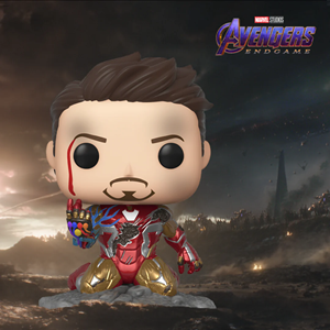 اکشن فیگور اسپشیال 9 سانتی فانکو پاپ مرد آهنی با دست قدرتمند مدل Funko POP - Marvel - Avengers End Game - Iron Man - Bobble Head - Exclusive _اسباب بازی