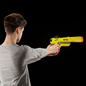 تفنگ اسباب بازی نرف فورتنایت Fortnite SP-L مدل Hasbro - Nerf - Fortnite SP-L - Elite Dart Blaster - Detachable Barrel and 6 Darts _اسباب بازی