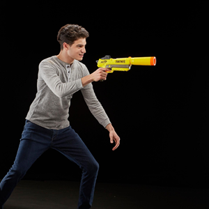 تفنگ اسباب بازی نرف فورتنایت Fortnite SP-L مدل Hasbro - Nerf - Fortnite SP-L - Elite Dart Blaster - Detachable Barrel and 6 Darts _اسباب بازی