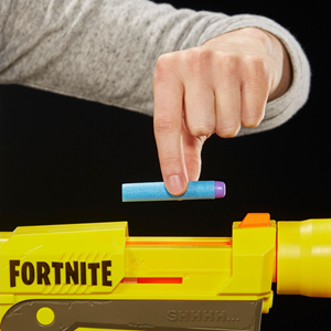 تفنگ اسباب بازی نرف فورتنایت Fortnite SP-L مدل Hasbro - Nerf - Fortnite SP-L - Elite Dart Blaster - Detachable Barrel and 6 Darts _اسباب بازی