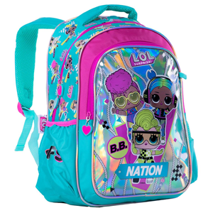 کوله پشتی 40 سانتی LOL Surprise مدل Rainbow Max - Backpack - LOL Surprise - Nation _کیف مدرسه