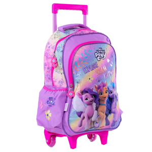 کوله پشتی چرخدار 40 سانتی مای لیتل پونی مدل Rainbow Max - Backpack - Trolly Bag - My Little Pony _کیف مدرسه
