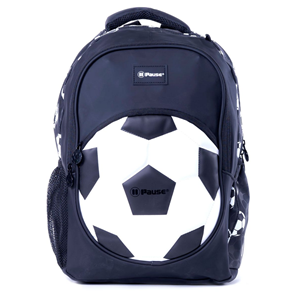کوله پشتی 40 سانتی Pause مدل فوتبال Rainbow Max - Backpack - Pause - Football _کیف مدرسه
