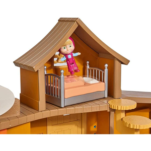 ست خانه‌ی بزرگ میشا به همراه فیگور ماشا و میشا مدل Simba - Masha And The Bear - Big Bear House _اسباب بازی