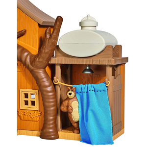 ست خانه‌ی بزرگ میشا به همراه فیگور ماشا و میشا مدل Simba - Masha And The Bear - Big Bear House _اسباب بازی