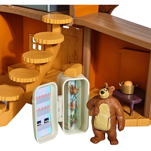 ست خانه‌ی بزرگ میشا به همراه فیگور ماشا و میشا مدل Simba - Masha And The Bear - Big Bear House _اسباب بازی