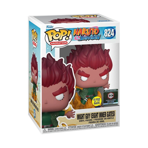 اکشن فیگور اسپشیال 9 سانتی فانکو پاپ مایت گای هشت دروازه داخلی مدل Funko POP - Animation - Naruto Shippuden the Movie Shonen Jump - Might Guy (Eight Inner Gates) - Exclusive _اسباب بازی