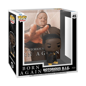اکشن فیگور اسپشیال 9 سانتی فانکو پاپ نوتوریوس بی.آی.جی با کاور آلبوم مدل Funko POP - Albums - Born Again - The Notorious B.I.G - Exclusive _اسباب بازی