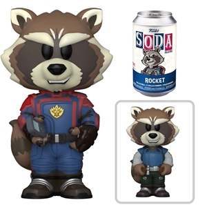 اکشن فیگور 10 سانتی فانکو سودا راکت مدل Funko Vinyl Soda - Marvel - Guardians of the Galaxy - Rocket -اسباب بازی