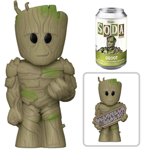 اکشن فیگور 10 سانتی فانکو سودا گروت مدل Funko Vinyl Soda - Marvel - Guardians of the Galaxy - Groot _اسباب بازی