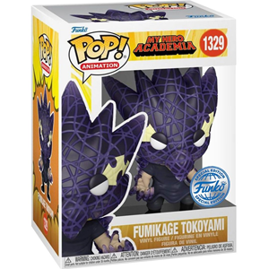 اکشن فیگور اسپشیال 9 سانتی فانکو پاپ فومیکاگه توکویامی مدل Funko POP - Animation - My Hero Academia - Fumikage Tokoyami - Exclusive _اسباب بازی