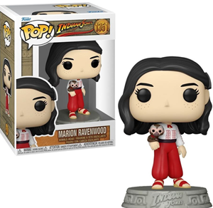 اکشن فیگور 9 سانتی فانکو پاپ ماریون راون وود مدل Funko POP - Indiana Jones - Marion Ravenwood - Bobble Head _اسباب بازی