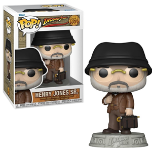 اکشن فیگور 9 سانتی فانکو پاپ هنری جونز مدل Funko POP - Indiana Jones - Henry Jones SR - Bobble Head _اسباب بازی