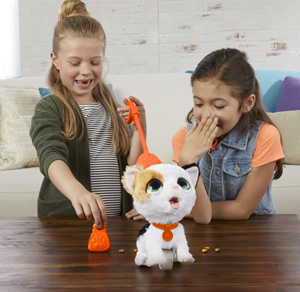 عروسک گربه رباتیک مدل FurReal Poopalots Big Wags Interactive Kitty _اسباب بازی