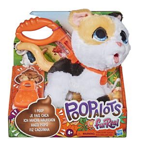 عروسک گربه رباتیک مدل FurReal Poopalots Big Wags Interactive Kitty _اسباب بازی