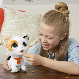 عروسک گربه رباتیک مدل FurReal Poopalots Big Wags Interactive Kitty _اسباب بازی