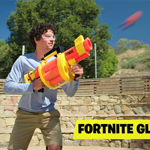 تفنگ اسباب بازی نرف Nerf مدل Hasbro - Nerf - Fortnite GL Blaster - Includes 6 Official Nerf Darts _اسباب بازی