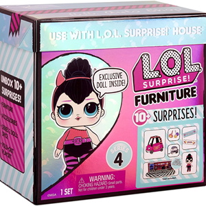 عروسک باکسی تعمیر گاه ماشین مدل MGA - LOL Surprise - Furniture B.B. Auto Shop with Spice Doll and 10+ Surprises _اسباب بازی