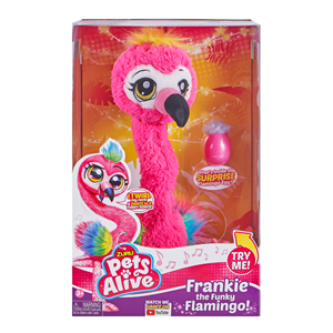 ربات اسباب بازی فرانکی فلامینگوی رقصنده مدل Zuru - Pets Alive - Frankie the Funky Flamingo _اسباب بازی