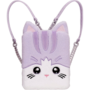 عروسک ست 3 در 1 نانانا سورپرایز Na! Na! Na! Surprise سری BackPack مدل MGA - Na! Na! Na! Surprise Fuzzy Lavender Kitty _اسباب بازی