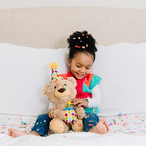 عروسک پولیشی تدی خرس تولد 43 سانتی مدل Spin Master - Baby Gund - Happy Birthday Animated Teddy – 17 inch_اسباب بازی