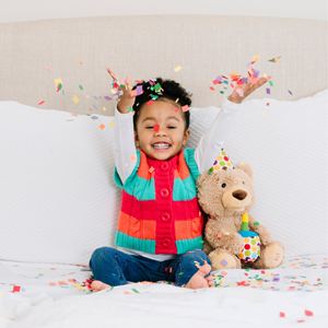 عروسک پولیشی تدی خرس تولد 43 سانتی مدل Spin Master - Baby Gund - Happy Birthday Animated Teddy – 17 inch_اسباب بازی
