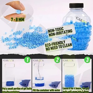 تفنگ اسباب بازی مسلسل شارژی تیر ژله ای مدل Mini AK-47 Gel Blaster_اسباب بازی