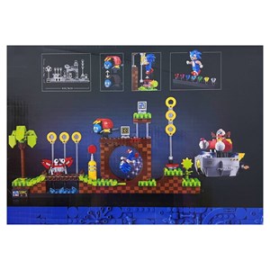 لگو کریتور جوجه تیغی سونیک 1125 قطعه مدل Sonic The Hedgehog-Green Hill Zone 29005_اسباب بازی