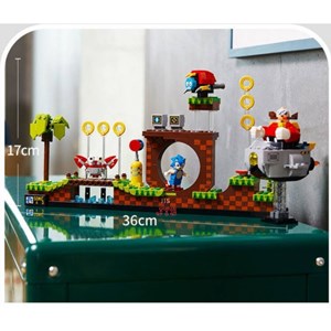 لگو کریتور جوجه تیغی سونیک 1125 قطعه مدل Sonic The Hedgehog-Green Hill Zone 29005_اسباب بازی