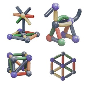 اسباب بازی مگنت مغناطیسی مدل MAGNETIC BLOCK BUILDING کد 100 مجموعه 56 عددی_اسباب بازی