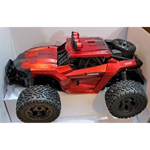 ماشین کنترلی شارژی آفرود دوربین دار قرمز مقیاس 1:12 مدل Protocol Trek 4x4 Rc Car With Live Streaming Hd Camera_اسباب بازی
