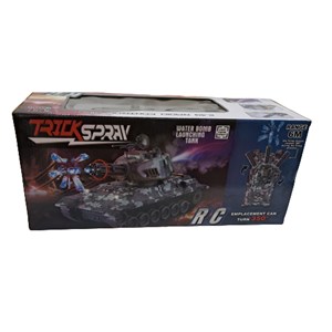 تانک کنترلی شارژی دودزا و تیر پرتاب کن تیر ژله ای مدل Tank Remote Control_اسباب بازی