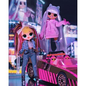 عروسک دخترانه LOL Surprise سری OMG Remix مدل LOL Surprise O.M.G. Remix Kitty K Fashion Doll - 25 Surprises with Music_اسباب بازی