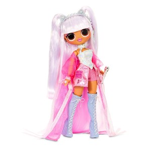 عروسک دخترانه LOL Surprise سری OMG Remix مدل LOL Surprise O.M.G. Remix Kitty K Fashion Doll - 25 Surprises with Music_اسباب بازی