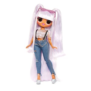 عروسک دخترانه LOL Surprise سری OMG Remix مدل LOL Surprise O.M.G. Remix Kitty K Fashion Doll - 25 Surprises with Music_اسباب بازی