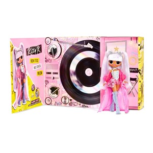 عروسک دخترانه LOL Surprise سری OMG Remix مدل LOL Surprise O.M.G. Remix Kitty K Fashion Doll - 25 Surprises with Music_اسباب بازی