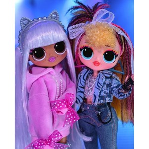 عروسک دخترانه LOL Surprise سری OMG Remix مدل LOL Surprise O.M.G. Remix Kitty K Fashion Doll - 25 Surprises with Music_اسباب بازی