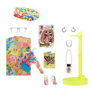 عروسک دخترانه LOL Surprise سری OMG مدل MGA - LOL Surprise - OMG Present Surprise Fashion Doll Sketches_اسباب بازی