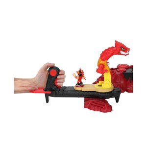ست مبارزه آکدو Akedo سری Serpent Fury با 2 فیگور مدل Moose - Legends of Akedo - Beast Strike - Serpent Fury Arena_اسباب بازی