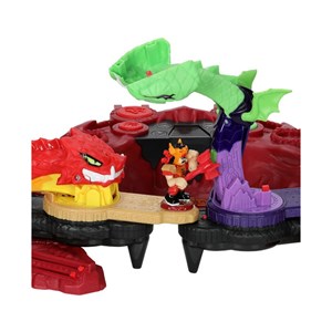 ست مبارزه آکدو Akedo سری Serpent Fury با 2 فیگور مدل Moose - Legends of Akedo - Beast Strike - Serpent Fury Arena_اسباب بازی