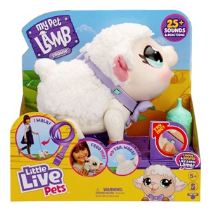 عروسک رباتیک برفی بره بازیگوش Little Live Pets مدل Moose - Little Live Pets - My Pet Lamb_اسباب بازی