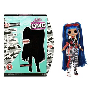 عروسک دخترانه LOL Surprise سری OMG مدل MGA - LOL Surprise - OMG - Downtown B.B. with 20 Surprises_اسباب بازی
