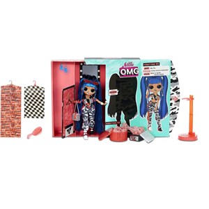 عروسک دخترانه LOL Surprise سری OMG مدل MGA - LOL Surprise - OMG - Downtown B.B. with 20 Surprises_اسباب بازی
