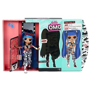عروسک دخترانه LOL Surprise سری OMG مدل MGA - LOL Surprise - OMG - Downtown B.B. with 20 Surprises_اسباب بازی