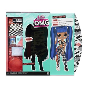 عروسک دخترانه LOL Surprise سری OMG مدل MGA - LOL Surprise - OMG - Downtown B.B. with 20 Surprises_اسباب بازی