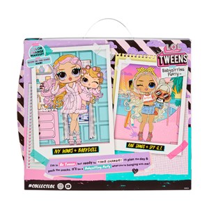 پک 2 تایی عروسک های LOL Surprise سری Tweens مدل MGA - LOL Surprise - Tweens - Baby Sitting Party - Ivy Winks with BabyDoll_اسباب بازی