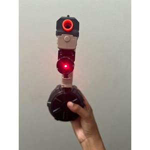 تفنگ اسباب بازی کلت تیر ژله ای سه خشاب شارژی مدل Glock 817 Gel Blaster_اسباب بازی